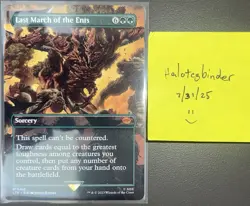 Last March of the Ents #0418 (Borderless - Regular) Magic the Gathering - Image 2