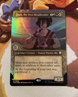Toph, the First Metalbender (Showcase) Avatar: The Last Airbender Foil - Image 1