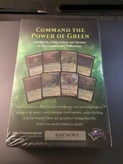 MTG Sealed Commander Collection Premium Green - Image 2