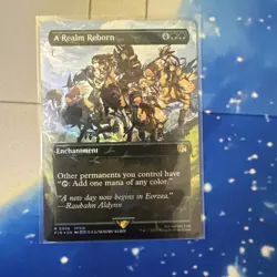 A Realm Reborn (Borderless) (Chocobo Track Foil) Final Fantasy Foil - Image 1