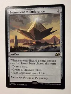 Monument to Endurance [Aetherdrift] Magic MTG DFT - Image 1