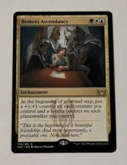 MTG Brokers Ascendancy - Streets of New Capenna LP - Image 1