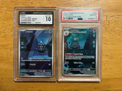 Pokemon Card PSA 10 Dusclops IR 069/064 and CGC 10 Duskull 068/064 IR Lot - Image 1