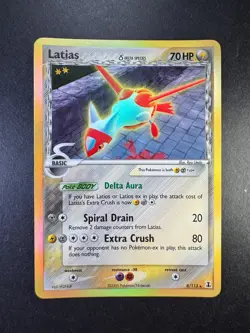 LATIAS 2005 POKEMON EX DELTA SPECIES HOLO RARE 8/113 - Image 1