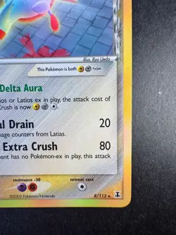 LATIAS 2005 POKEMON EX DELTA SPECIES HOLO RARE 8/113 - Image 5