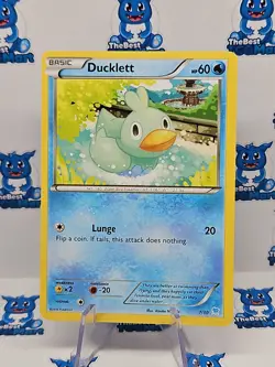 Ducklett (7/30) Suicune Trainer Kit Pokemon LP - Image 1