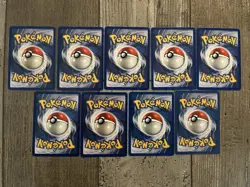 Shadowless Pokemon Electric Lot - Magnemite, Voltorb, Electrode & Energy 9 Cards - Image 2