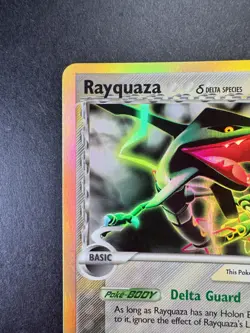Pokemon Rayquaza EX Delta Species Holo Rare 13/113 2005 TCG - Image 2