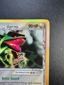 Pokemon Rayquaza EX Delta Species Holo Rare 13/113 2005 TCG - Image 3