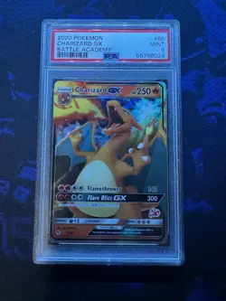 2020 Pokemon Charizard GX #60 Battle Academy PSA 9 - Image 1