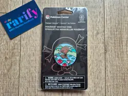 Pokemon Center Paldean Wooper Monthly Pins Habitat Pin 2025 1 of 12 - Image 1