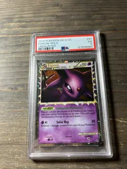 ESPEON 2010 POKEMON UNDAUNTED HG& SS #81 ULTRA RARE - PSA 5 - Image 1