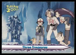 Three Treasures #52 Pokemon 2000 Topps Movie LP - Image 1