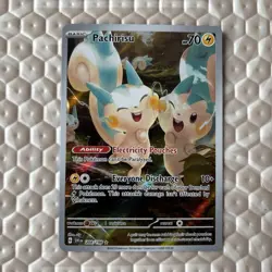 Pokemon - Pachirisu 208/198 - Scarlet & Violet - Illustration Rare - Near Mint - Image 1