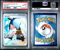 2023 Pokemon SV Paldea Evolved Dendra Sir Psa10 Gem Mint - Image 3