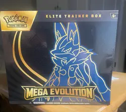 Pokemon Mega Evolution Lucario Elite Trainer Box ETB New/Sealed - Image 1
