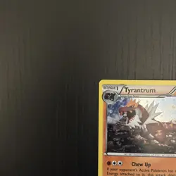 Tyrantum 62/111 Pokemon TCG XY Furious Fists Holo - Image 3