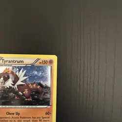 Tyrantum 62/111 Pokemon TCG XY Furious Fists Holo - Image 4