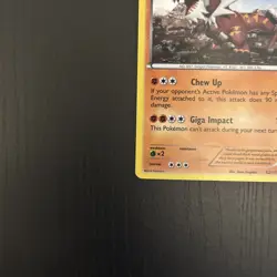 Tyrantum 62/111 Pokemon TCG XY Furious Fists Holo - Image 5