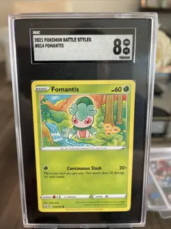 FOMANTIS 014/163 BATTLE STYLES POKEMON SGC 8 - Image 1