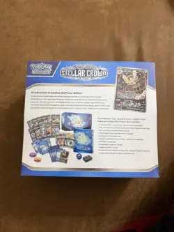 Pokemon TCG: Stellar Crown Pokemon Center Exclusive Elite Trainer Box ETB Sealed - Image 2