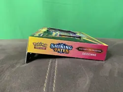 Pokemon TCG Shining Fates Mad Party Pin Collection Dedenne Factory Sealed - Image 3