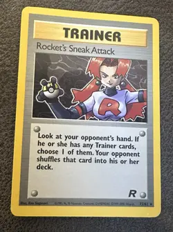 Pokemon TCG Rockets Sneak Attack 72/82 LP-NM - Image 1