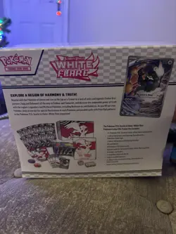Scarlet & Violet Black Bolt + White Flare Pokemon Center ETB| Sealed & New - Image 4