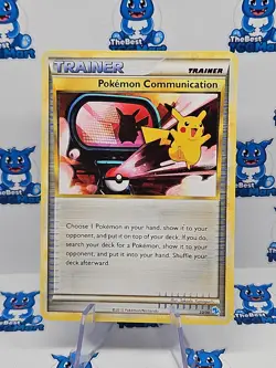 Pokemon Communication - 22/30 - XY Trainer Kit (Gyarados) LP - Image 1