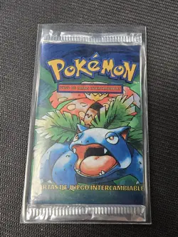 Pokemon BASE SET BOOSTER PACK - SPANISH - FACTORY SEALED - VENUSAUR WOTC - Image 1