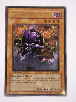 Yugioh/Dekoichi the Battlechanted Locomotive/RDS-EN032/Ultimate Rare/1st Ed/LP - Image 1