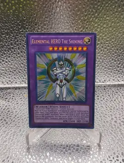 Yugioh! LP Elemental HERO The Shining - PRC1-ENV01 - Secret Rare - Limited Editi - Image 1