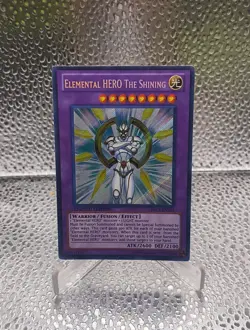 Yugioh! LP Elemental HERO The Shining - PRC1-ENV01 - Secret Rare - Limited Editi - Image 2