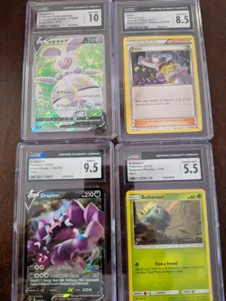 Pokemon graded lot mix of cards for giveaways or starting collections - Image 1