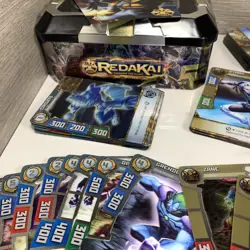 Redakai Conquer the Kairu Lot Of 131 Cards Rare Huge Bundle With Tin - Image 4