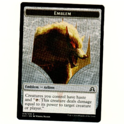 Arlinn Emblem Shadows Over Innistrad #18 Magic the Gathering Token Card - Image 3