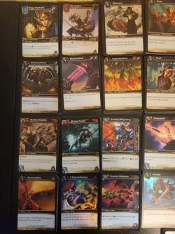 World of Warcraft TCG Fields of Honor & Drums of War 374 Foil Card Lot - WoW - Image 2