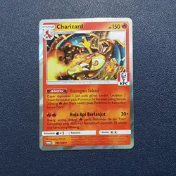 Pokemon KFC Charizard Foil 181/SM-P INDONESIA Promo Card 2020 - Image 1