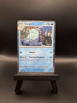 Pokemon Quagsire 156 Scarlet & Violet Promo Cards Holo NM - Image 1