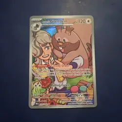 Arven's Greedent 205/182 Destined Rivals Holo Alt Art Pokemon Card - Image 1