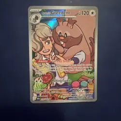 Arven's Greedent 205/182 Destined Rivals Holo Alt Art Pokemon Card - Image 2