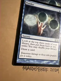 MTG Ponder X2 - Magic 2012 (M12) NM Pair - Image 4