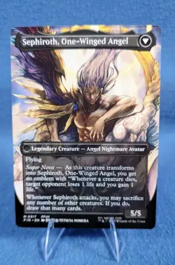 🔮 MTG: Sephiroth, Fabled SOLDIER (0317) (Borderless) Final Fantasy Regular - Image 2