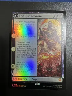 MtG Avatar The Last Airbender The Rise Of Sozin Mythic Foil Near Mint - Image 1