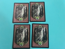 4x - Forest - Unglued - MTG - Magic the Gathering - x4 - Image 2