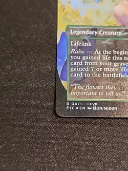 Aerith, Last Ancient (Borderless) (Chocobo Track Foil) MTG Magic Final Fantasy - Image 2