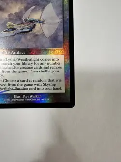 Skyship Weatherlight (Alt. Art Foil) Planeshift Foil - Image 4