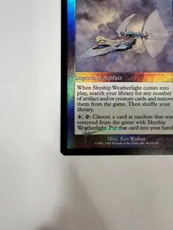 Skyship Weatherlight (Alt. Art Foil) Planeshift Foil - Image 5