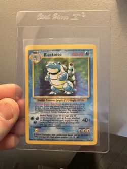1999 Holo Rare Blastoise 2/102 Base Set Pokemon Card WOTC LP+ - Image 1