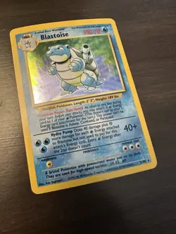 1999 Holo Rare Blastoise 2/102 Base Set Pokemon Card WOTC LP+ - Image 4